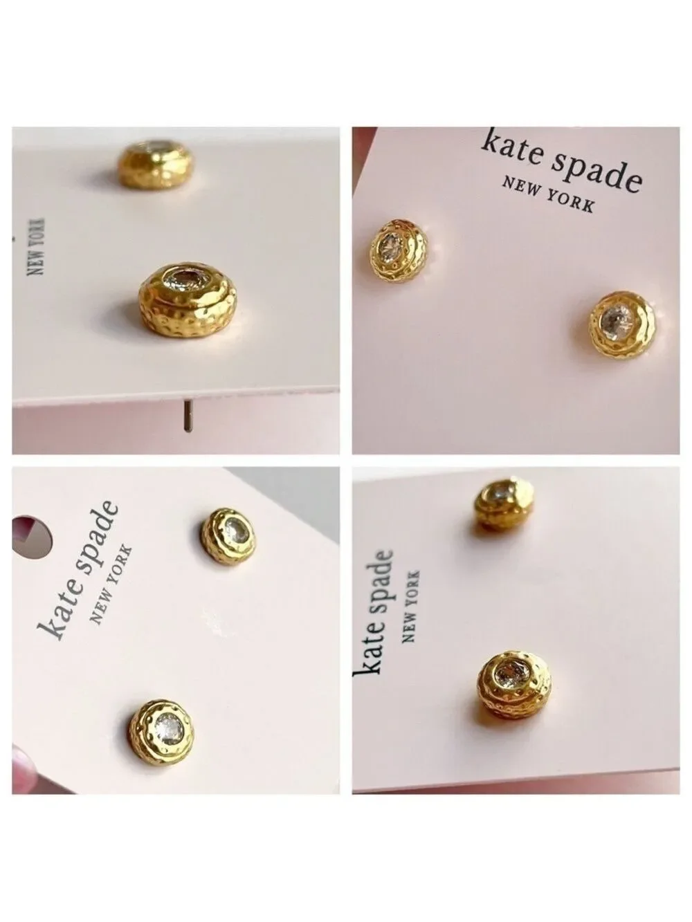 Kate Spade Elegant Edge Stud Earrings